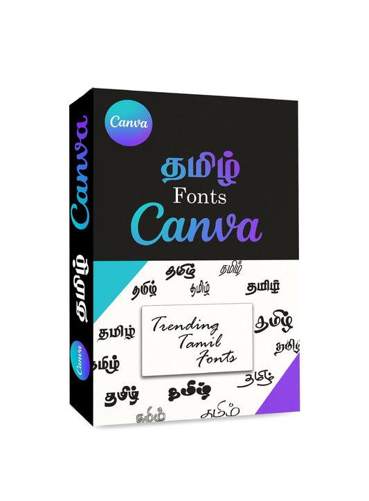 Master Canva from Basic to Pro Level — in Simple Tamil