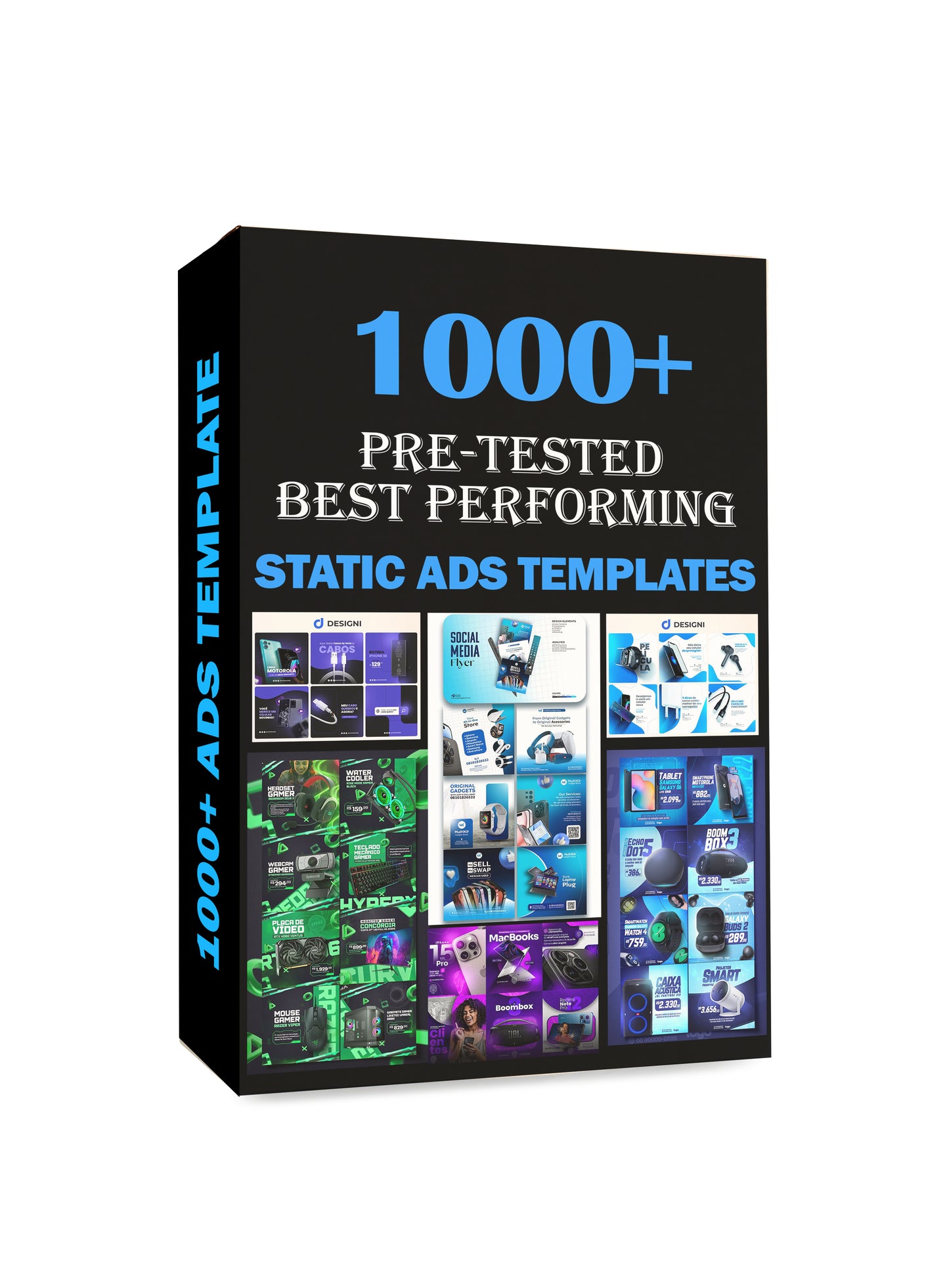 1000+ Pre-Tested Static Ads Templates